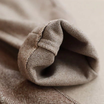 MIKE - ELEGANTE PANTALON VAN ZUIVER WOL