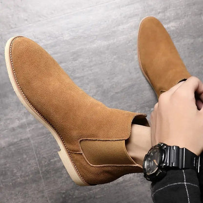 MAX - CHELSEA-BOOTS VAN SUÈDE