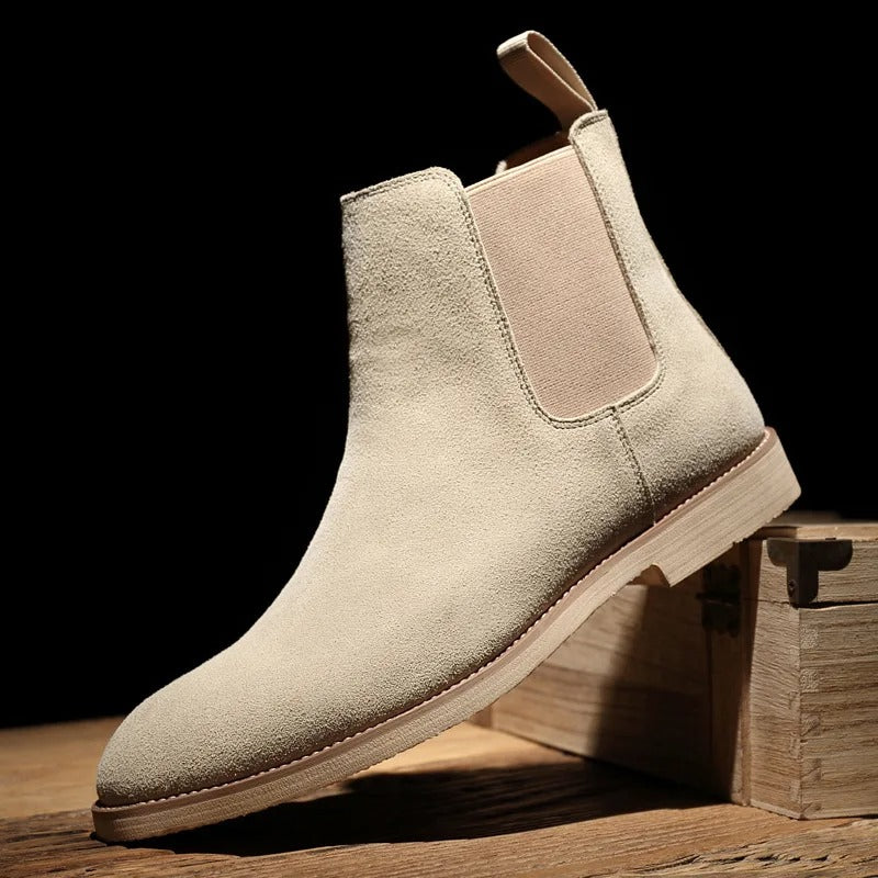 MAX - CHELSEA-BOOTS VAN SUÈDE