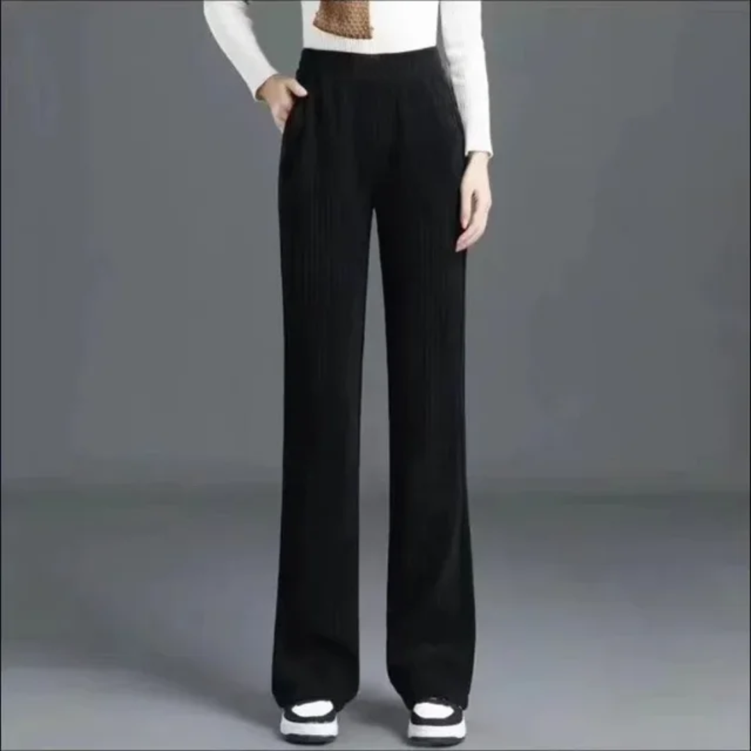 ALEJANDRA - GERIBBELDE JOGGINGBROEK