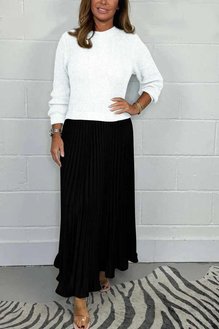 GUL - LANGE ELEGANTE ROK
