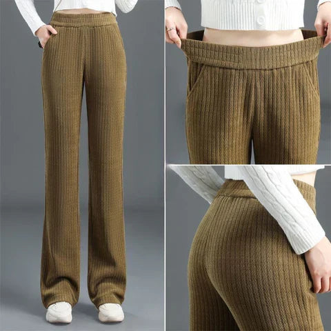 ALEJANDRA - GERIBBELDE JOGGINGBROEK