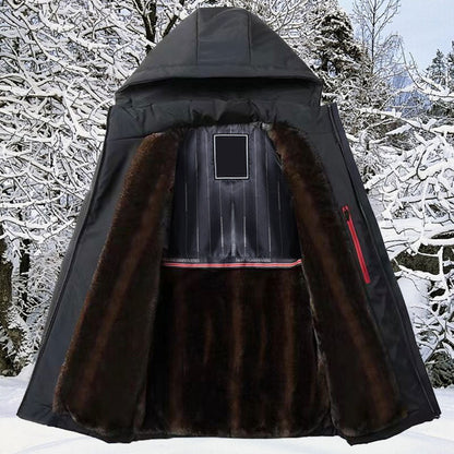 MARTIN - DIKKE PARKA MET CAPUCHON