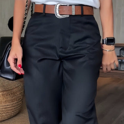 MATHILDA - GESTREEPTE PANTALON