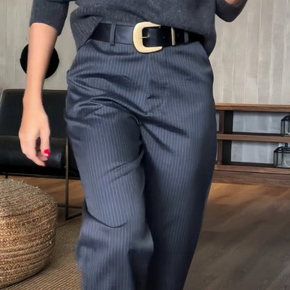 MATHILDA - GESTREEPTE PANTALON