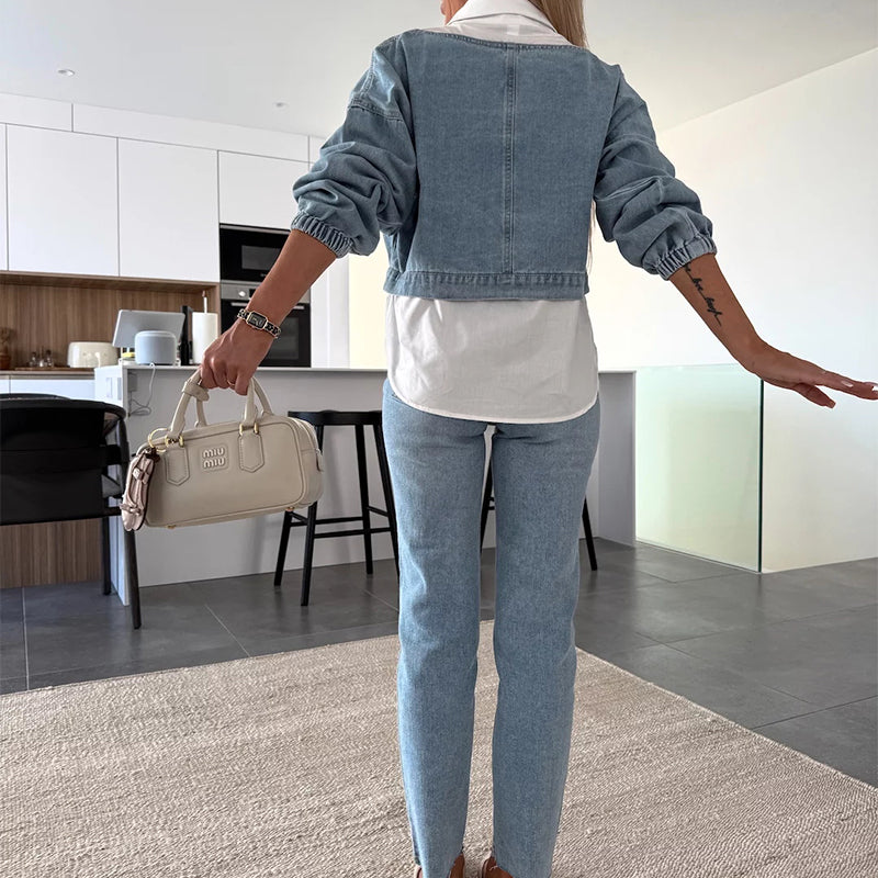 LORA - TWEE DELIGE SET VAN DENIM