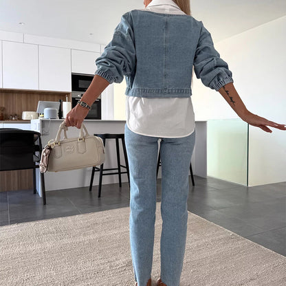 LORA - TWEE DELIGE SET VAN DENIM