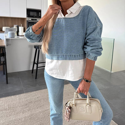 LORA - TWEE DELIGE SET VAN DENIM
